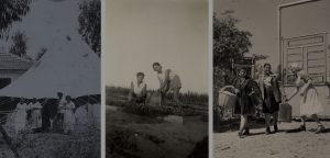 בית שיח נשים קולאז/ אווירה מתמונות ישנות של חלוצות ברחבי העיר פתח תקווה